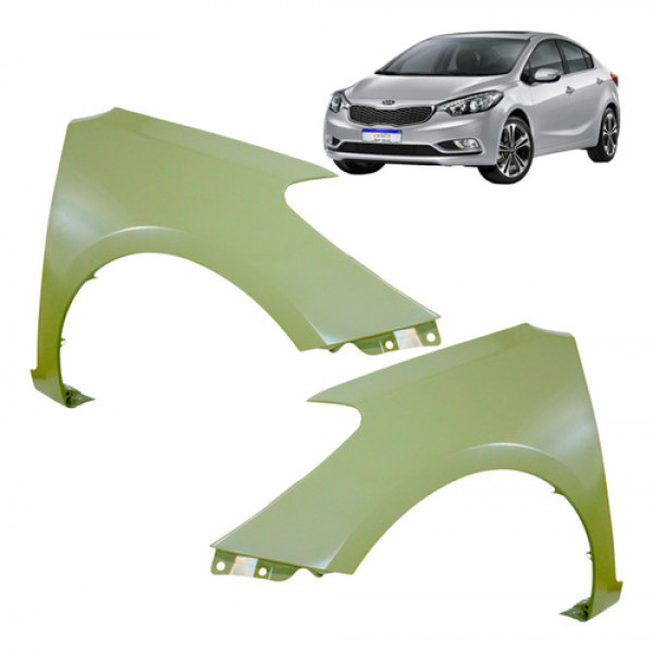 Paralama Kia Cerato 2014 2015 2016 2017 2018 2019 Novo 