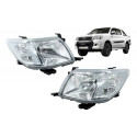 Farol Toyota Hilux 2012 2013 2014 2015 Sr Srv Pick Up Novo