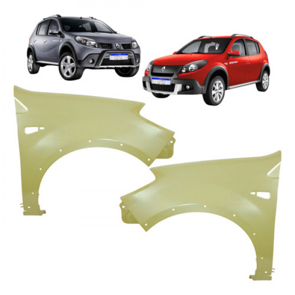 Paralama Sandero Stepway 2008 2009 2010 2011 2012 2013 2014