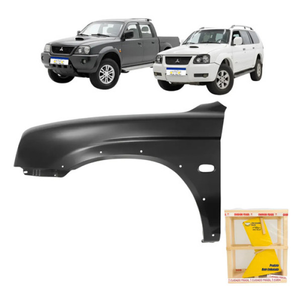 Paralama Pajero Sport 2004 A 2011 Mitsubishi Novo Le