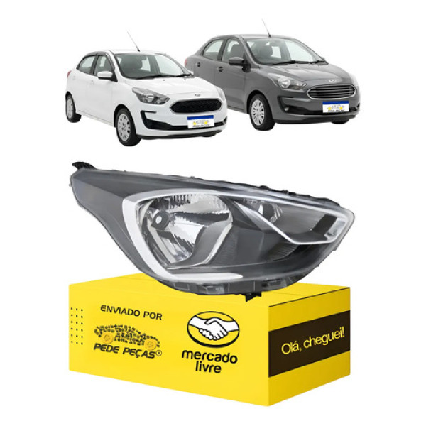 Farol Sinaleira Ford Ka Titanium 2019 2020 2021 Ld Direito/passageiro