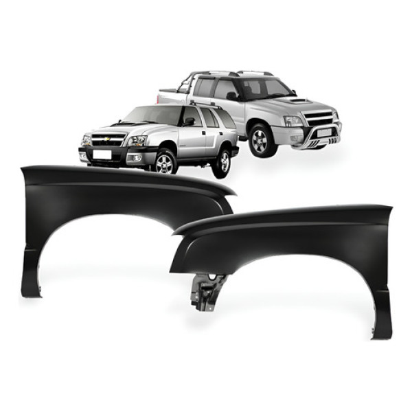 Paralama S10 Blazer 2001 A 2011 2010 2009 2008  Pit Bull