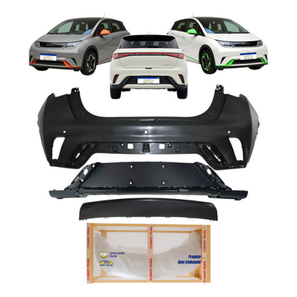 Parachoque Traseiro Dolphin 2023 A 2026 Spoiler/aplique Novo