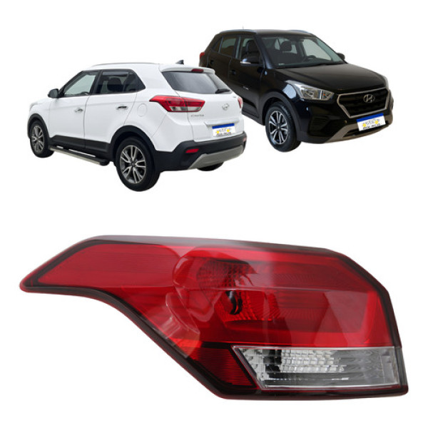 Sinaleira Canto Esquerdo Hyundai Creta 2017 A 2019 Sinaleira Esquerdo/motorista Vermelho