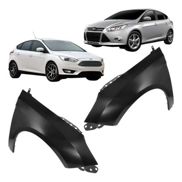 Paralama Ford Focus 2014 2015 2016 2017 2018 Hatch Sedan