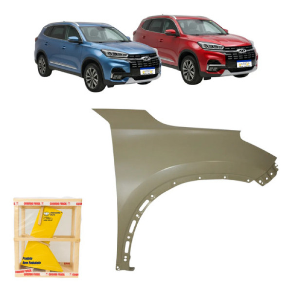 Paralama Chery Tiggo 8 2021 2022 2023 2024 2025 Novo L.d