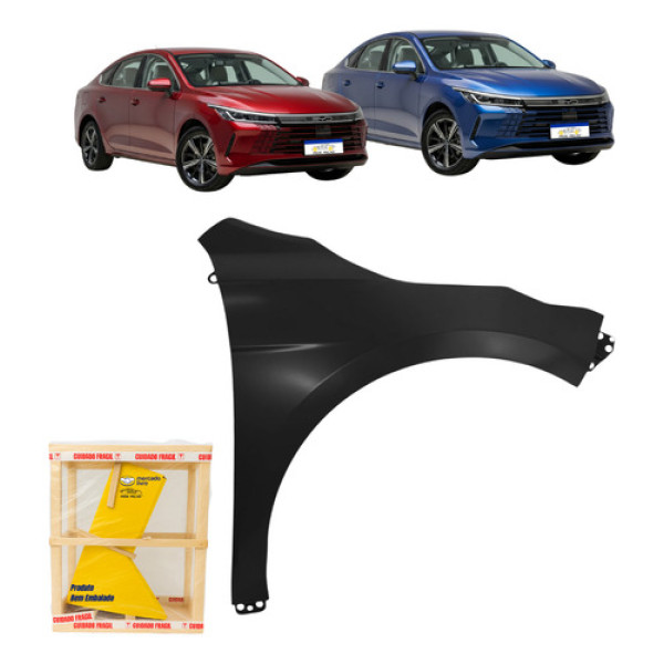 Paralama Byd King 2024 2025 2026 Preto Novo Gl Gls L.d