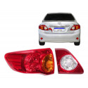 Kit 2 Lanterna Traseira Toyota Corolla 2008 2009 A 2011 Le