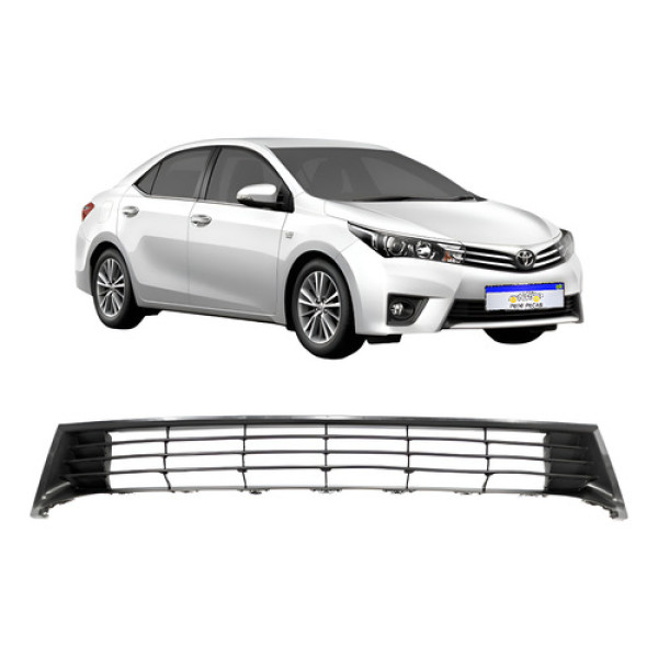Grade Parachoque Dianteiro Toyota Corolla 2015 2016 2017 Fosco