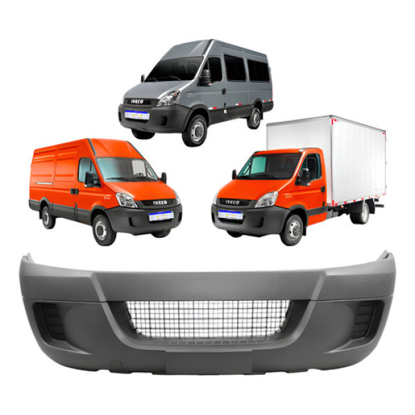 Parachoque Iveco Daily 2008 2009 2010 2011 2012 2013 A 2019 Preto