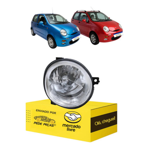 Farol Sinaleira Chery Qq 2011 2012 2013 2014 2015 L.d Direito/passageiro