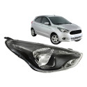 Farol Ford Ka 2015 2016 2017 2018 Mascara Negra Novo Ld Direito