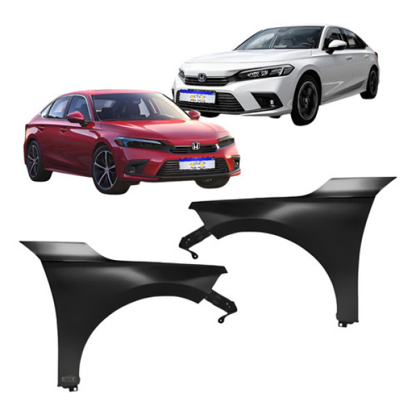 Paralama Honda Civic G11 2022 2023 2024