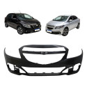 Parachoque Dianteiro Chevrolet Prisma 2012 A 2016 C/furo  
