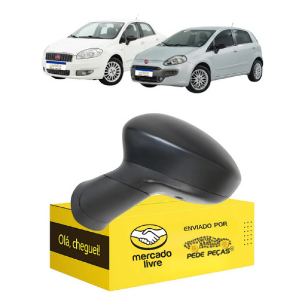 Retrovisor Fiat Linea Punto 2008 2009 10 A 2017 Elétrico Le