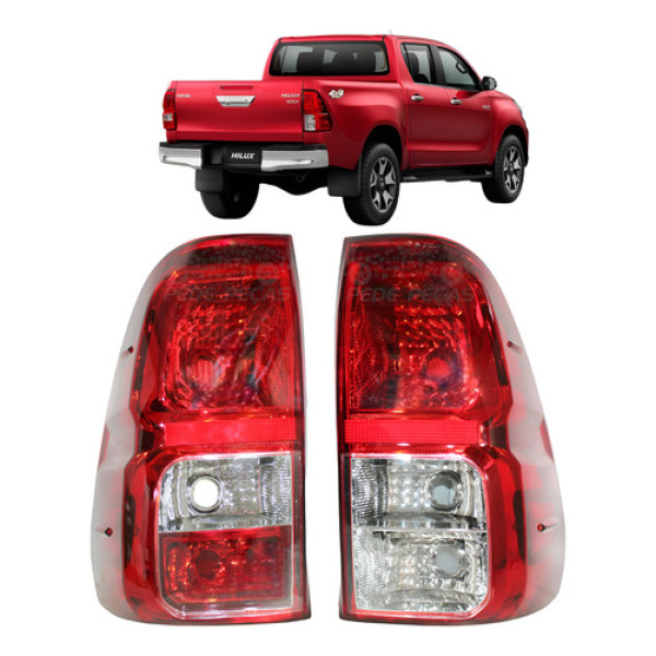 Par Lanterna Toyota Hilux 2017 2018 2019 2020 2021 2022 2023