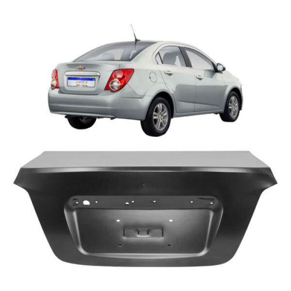 Tampa Traseira Chevrolet Sonic 2012 2013 2014 Sedan Nova