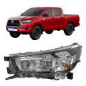Farol Toyota Hilux Sr Srv Std 2021 A 2025 Sem Led Manual Le