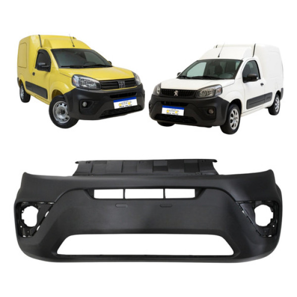 Parachoque Dianteiro Fiat Fiorino Peugeot Pack 2022 A 2025