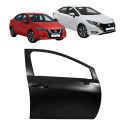 Porta Dianteira Direita Nissan Versa 2021 2022 2023 A 2025 Preto Direita Dianteira