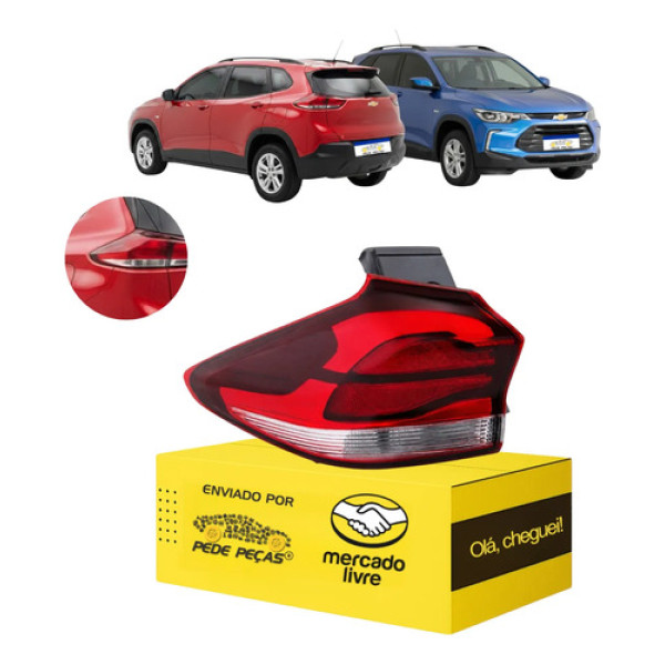 Lanterna Sinaleira Tracker 2020 21 22 A 2025 S/led Canto L.e Esquerdo/motorista Fumê