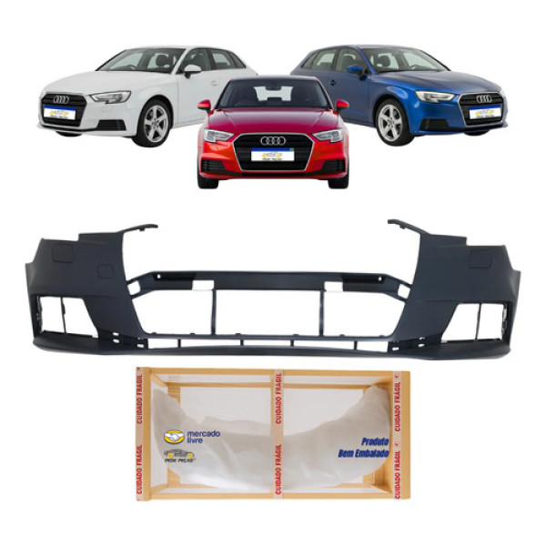 Parachoque Audi A3 Sportback 2016 2017 2018 2019 Novo Cinza