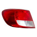 Lanterna Esquerda Vw Gol G5 2009 2010 2011 2012 Cristal Esquerdo/motorista Vermelho