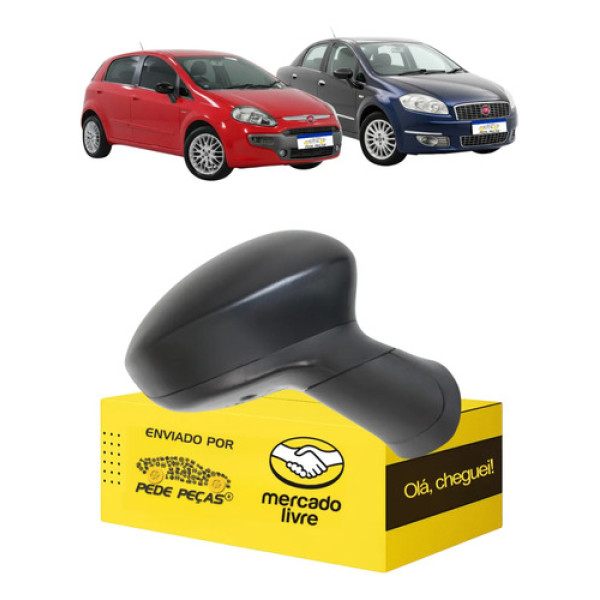 Retrovisor Elétrico Fiat Punto Linea 2008 2009 10 A 2017 Ld