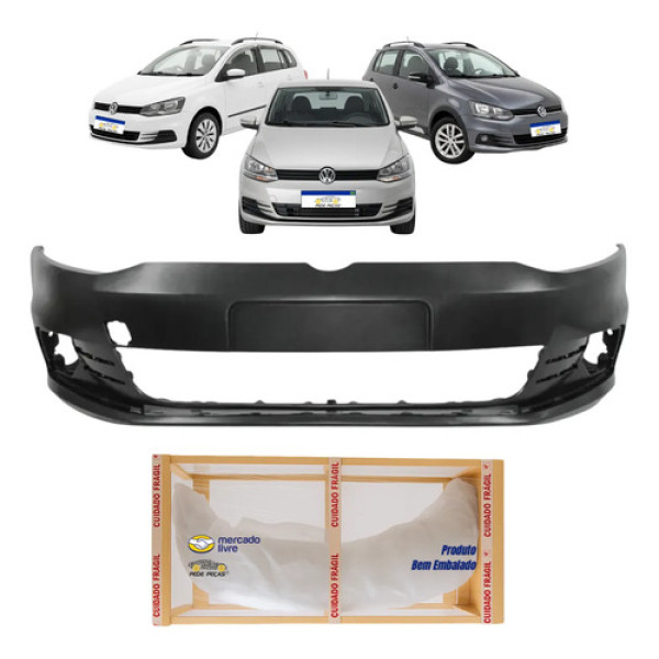 Parachoque Fox Spacefox 2015 2016 2017 2018 2019 2020 A 2022 Preto