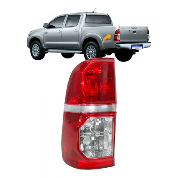 Lanterna Toyota Hilux 2012 2013 2014 2015 Bicolor Novo 