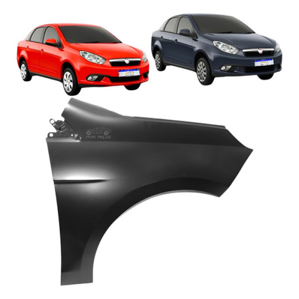Paralama Fiat Grand Siena Attractive Essence 2012 A 2021 Ld
