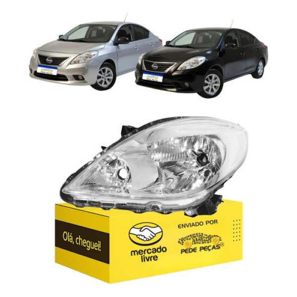 Sinaleira Esquerda Nissan Versa 2011 2012 2013 2014 Esquerdo/motorista