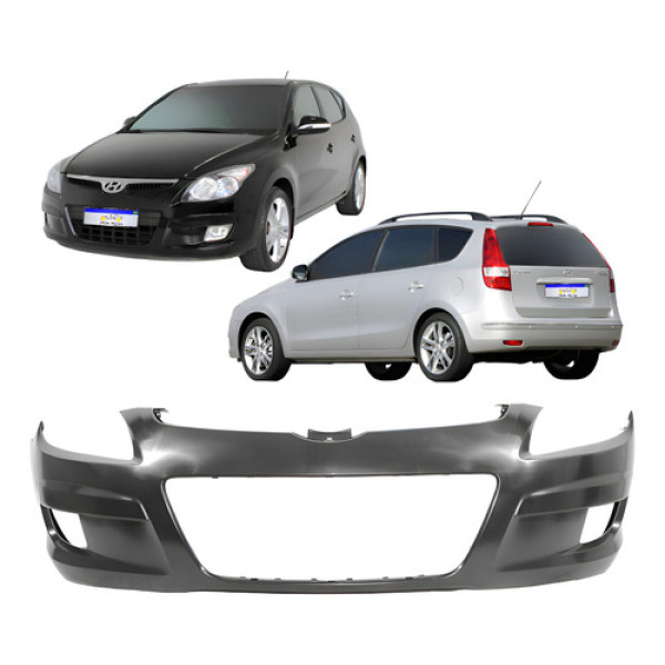 Parachoque Hyundai I30 Cw 2009 2010 2011 2012 2013 Novo Preto
