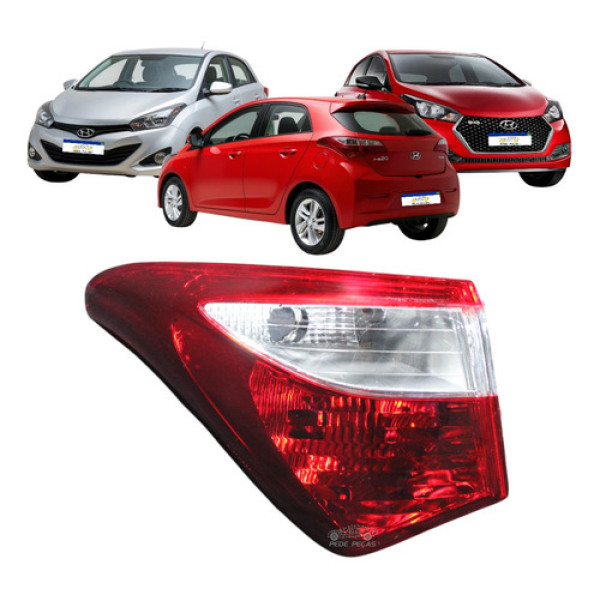 Lanterna Traseira Canto Hyundai Hb20 Hatch 2012 A 2018 Le