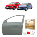 Porta Dianteira Vw Polo Gts 2017 18 19 20 21 22 A 2026 Le Dianteira Esquerdo Cinza Para Pintura