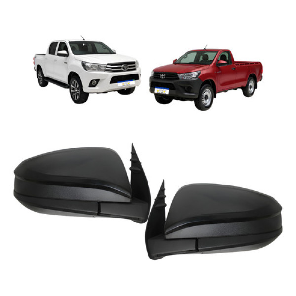 Retrovisor Manul Toyota Hilux Sw4 2016 A 2025 S/ Pisca Par 