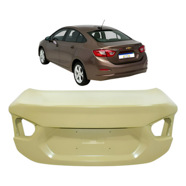 Tampa Traseira Chevrolet Cruze 2017 2018 2019 2020 2021 Nova Cinza