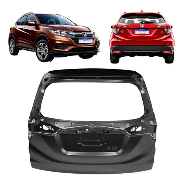 Tampa Traseira Honda Hrv 2015 2016 2017 2018 2019 2020 2021 Preto Tampa Traseira Honda Hrv 2015 2016 2017 2018 2019 2020 2021 Preto