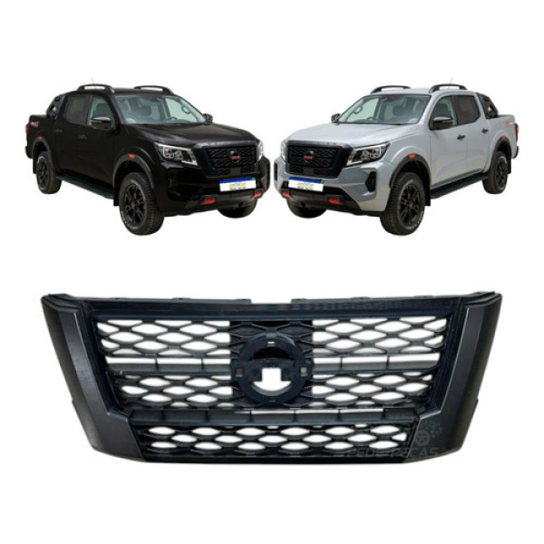 Grade Frontal Nissan Frontier S/ Furo Sensor 2022 A 2025