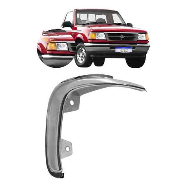 Aro Cromado Farol Ford Ranger 1993 1994 1995 1996 1997 Ld