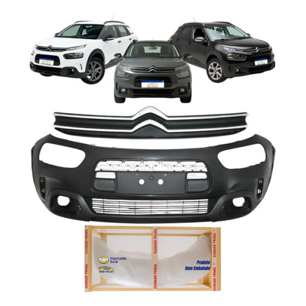 Parachoque Citroen C4 Cactus Live 2018 2019 A 2024 Completo