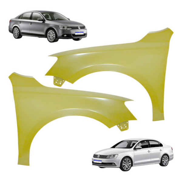 Paralama Vw Jetta 2011 2012 2013 2014 2015 2016 2017 2018 Cor Esquerdo Cinza