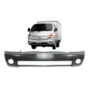 Parachoque Dianteiro Hyundai Hr Com Furo Milha 2005 A 2012 - Preto