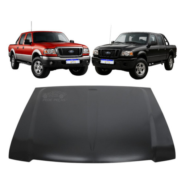 Capô Ford Ranger 2005 2006 2007 2008 2009 Xlt Xls Xl 