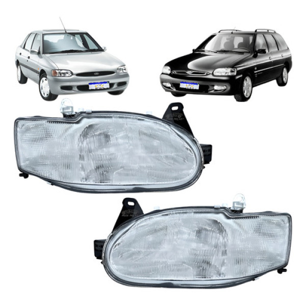 Farol Ford Escort Zetec Perua 1996 1997 1998 99 00 A 2003