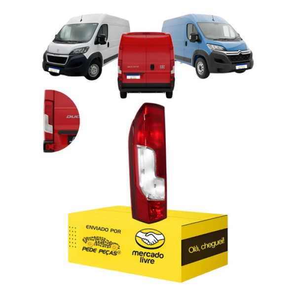 Lanterna Sinaleira Jumper Ducato Boxer 2018 19 20 A 2026 Le Esquerdo/motorista Cristal