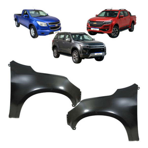 Paralama Chevrolet S10 Trailblazer 2013 2014 2015 A 2024 Par