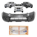 Parachoque Nissan Frontier C/ressalto 2017 201 A 2022 Novo Preto