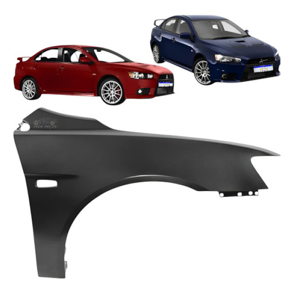 Paralama Lancer Mitsubishi 2011 2012 2013 2014 A 2019 Ld