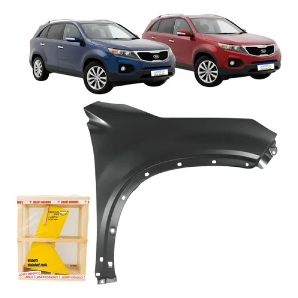 Paralama Direito Kia Sorento 2010 11 12 13 14 2015
